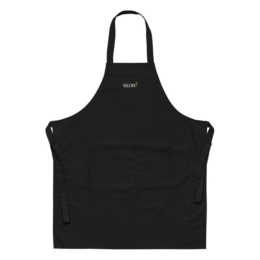 Black, front view