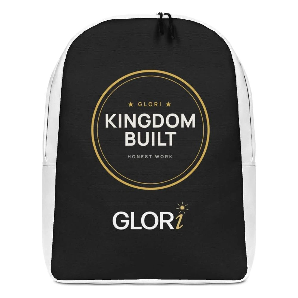 Minimalist Backpack — Kingdom Built — Black