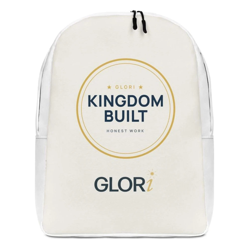Minimalist Backpack — Kingdom Built — Cream