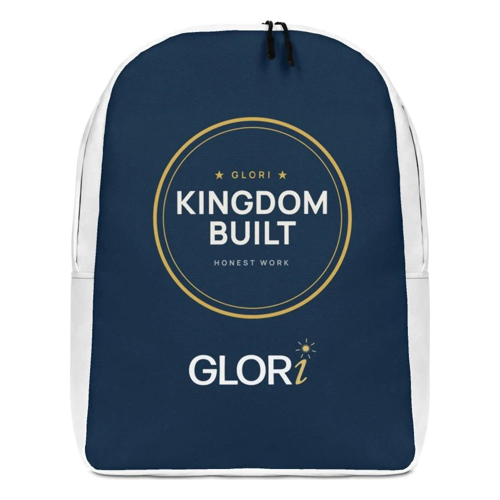 Minimalist Backpack — Kingdom Built — Navy