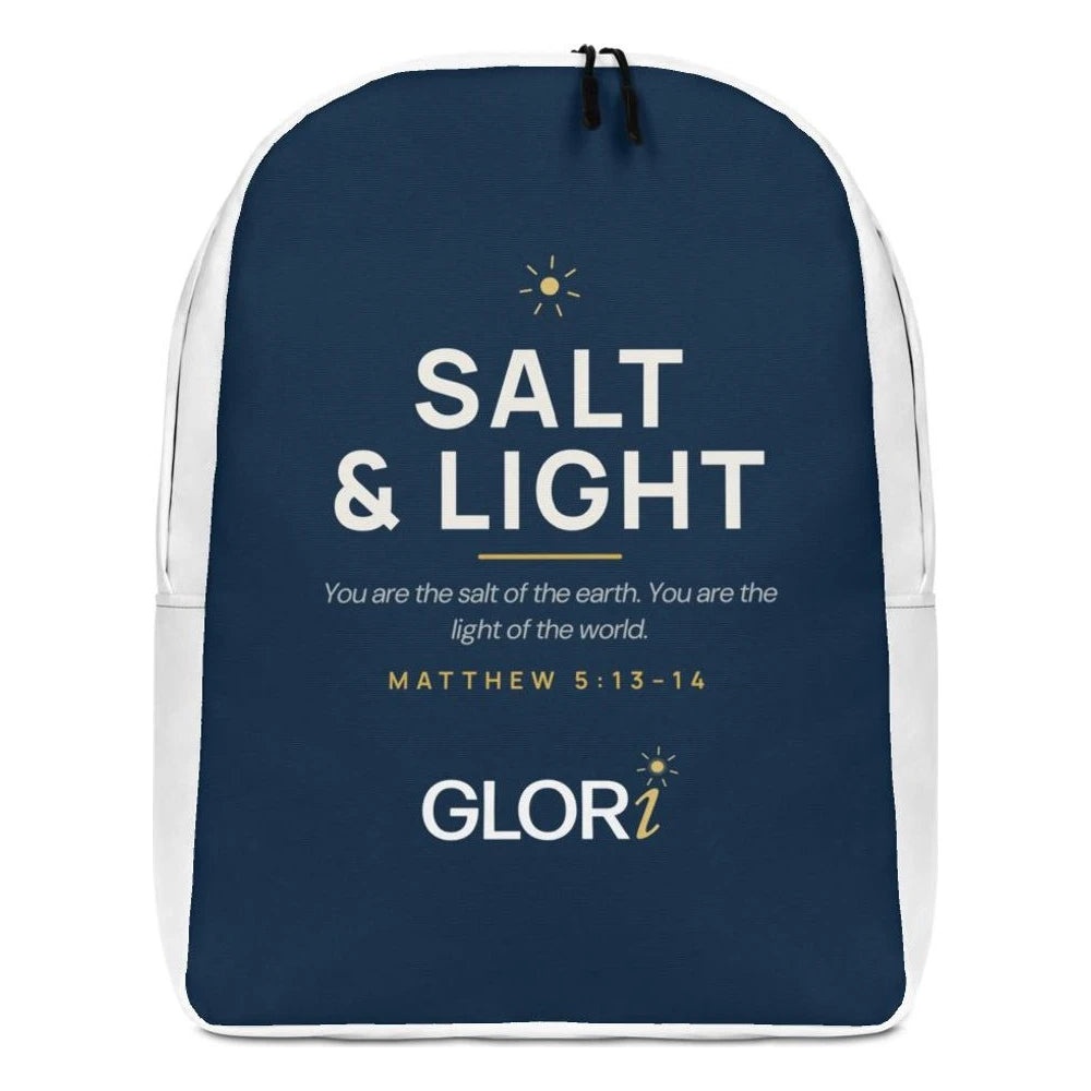 Minimalist Backpack — Salt and Light — Navy