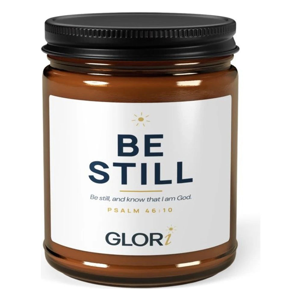 Soy Candle, 9 oz — Be Still — Coconut Cream + Cardamom