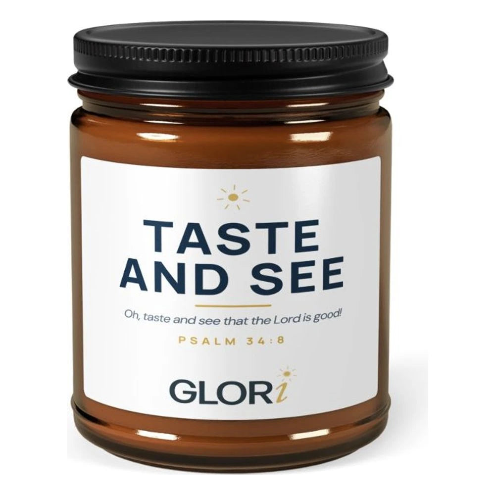 Soy Candle, 9 oz — Taste and See — White Sage + Lavender
