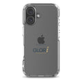 Clear Case — All for His GLORi — Navy — iPhone 16