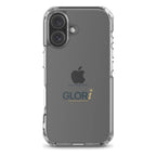 Clear Case — All for His GLORi — Navy — iPhone 16