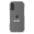 Clear Case — All for His GLORi — White — iPhone 16
