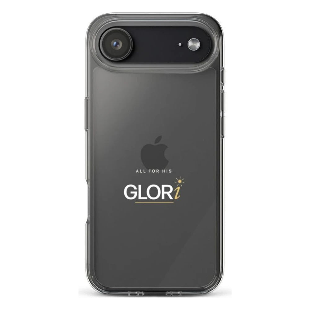 Clear Case — All for His GLORi — White — iPhone 17 Air