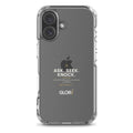 Clear Case — Ask, Seek, Knock — White — iPhone 16