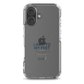 Clear Case — Lamp to My Feet — Navy — iPhone 16