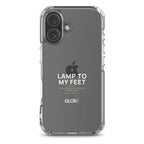 Clear Case — Lamp to My Feet — White — iPhone 16