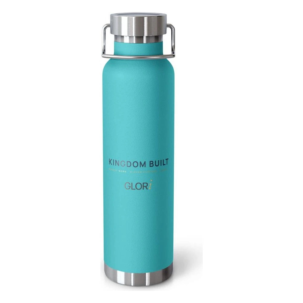 Copper Insulated Bottle — Kingdom Built — Mint Green