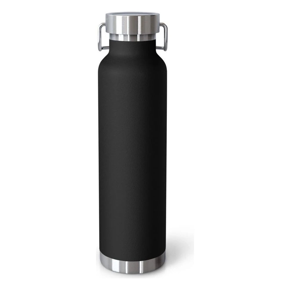 Black, back view