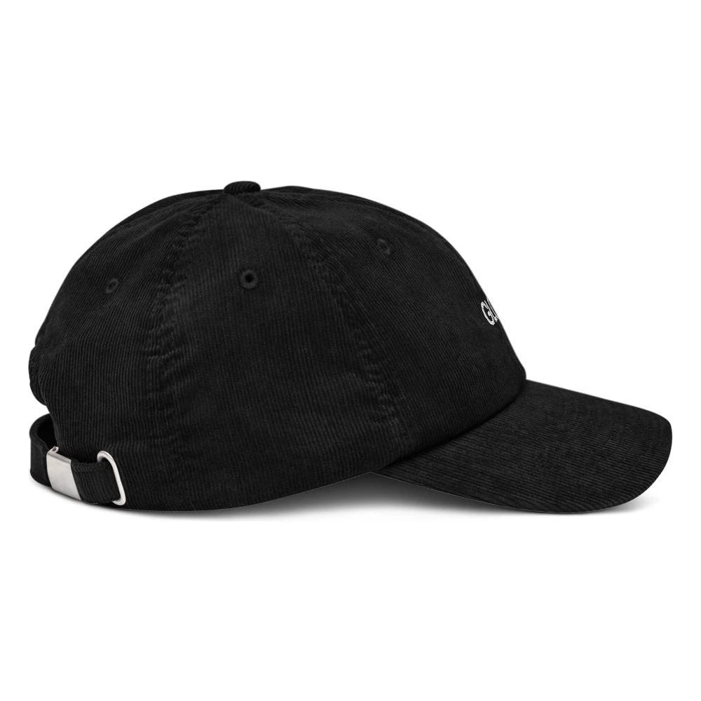 Black, right side view