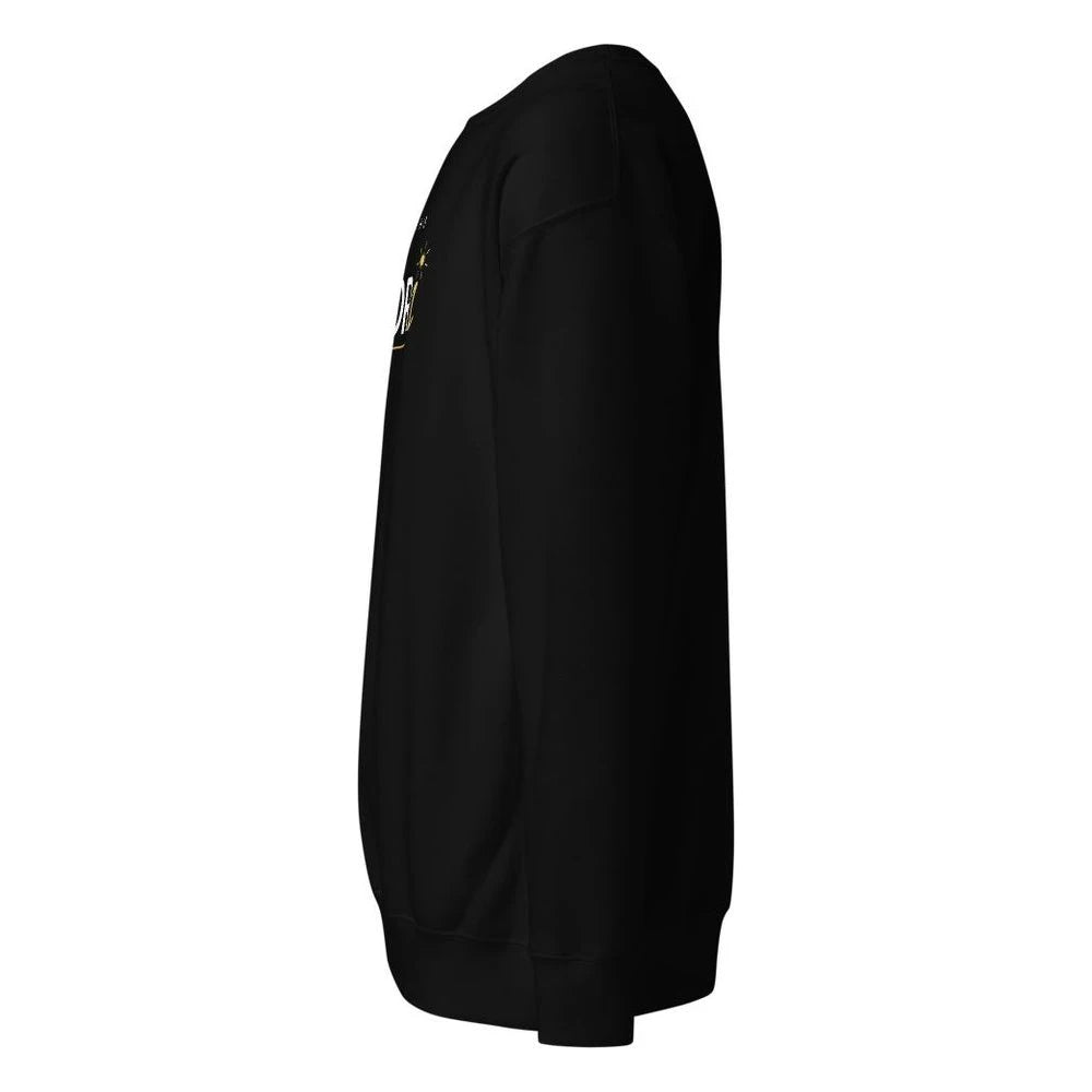 Black, left side view