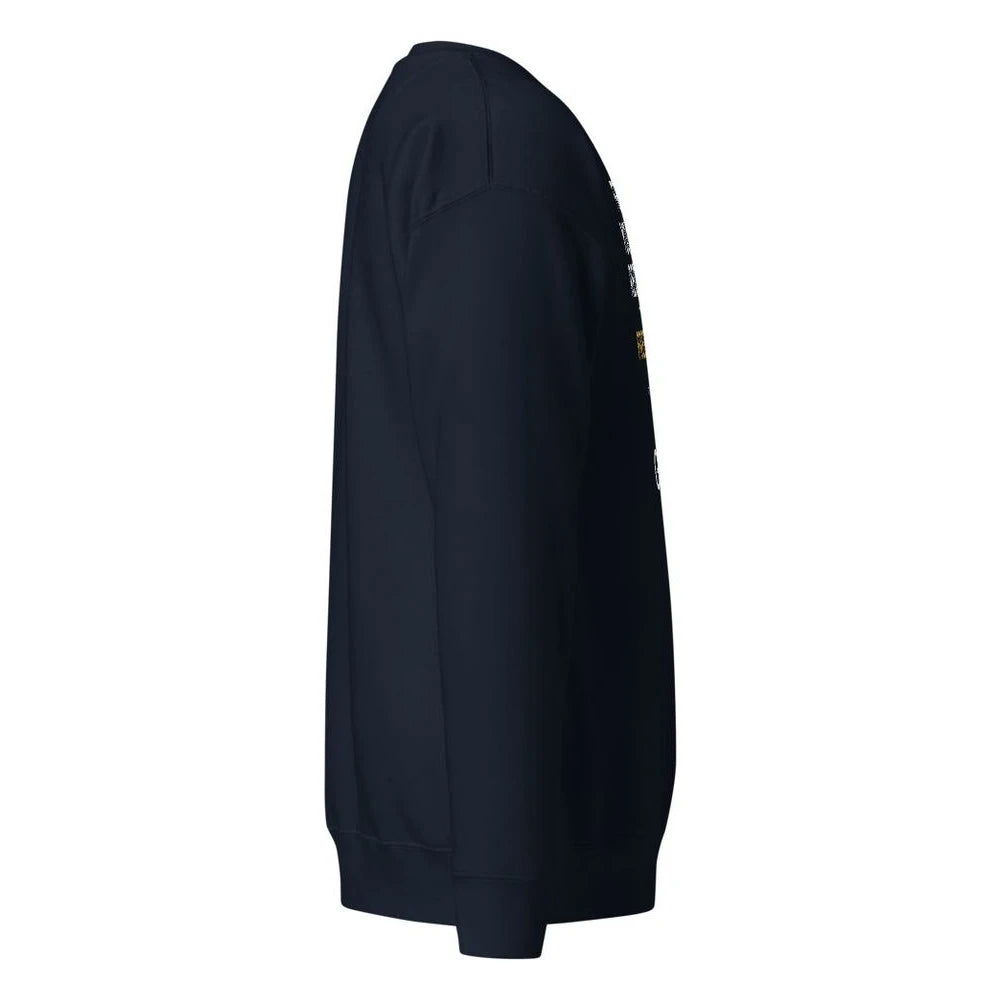 Navy Blazer, right side view