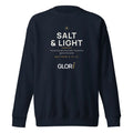 Navy Blazer, front view