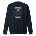 Navy Blazer, front view