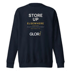 Navy Blazer, front view