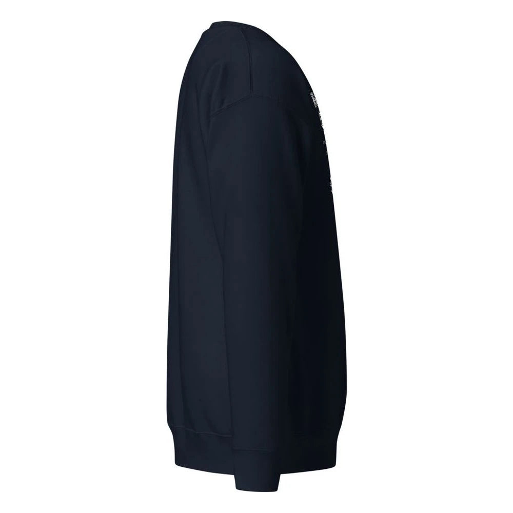 Navy Blazer, right side view