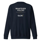 Navy Blazer, front view