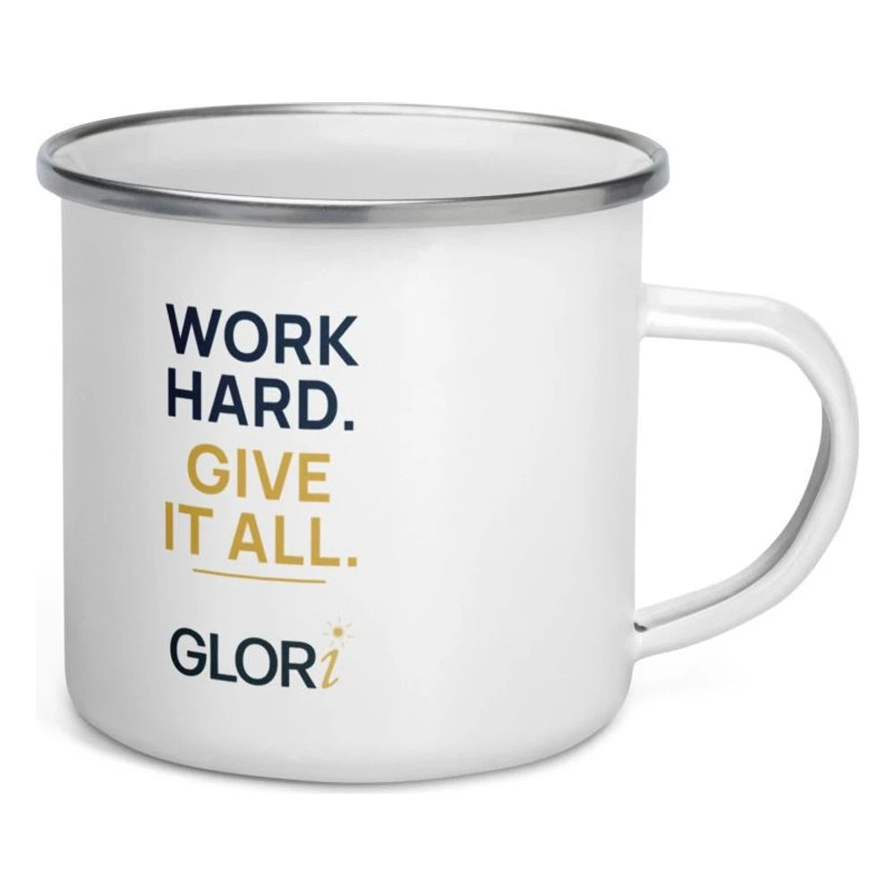 Enamel Camp Mug — Printful enamel mug