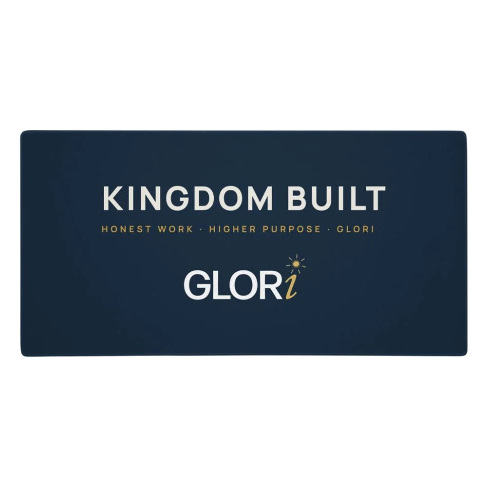 XL Desk Pad — Kingdom Built — Navy