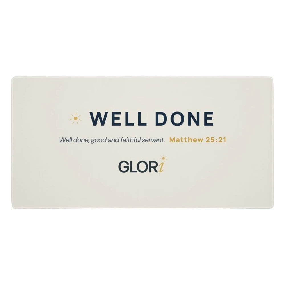 XL Desk Pad — Well Done — Cream