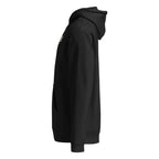 Black, left side view