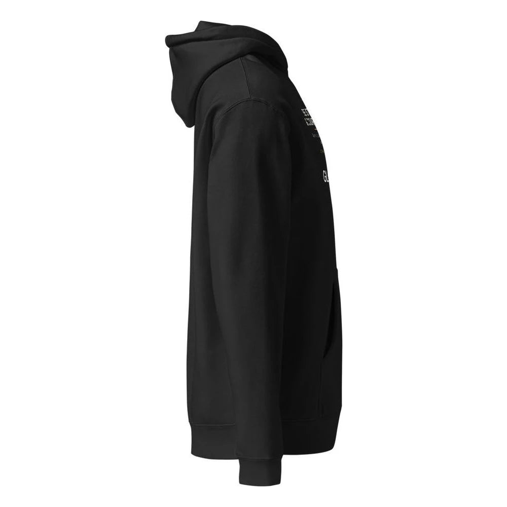 Black, right side view