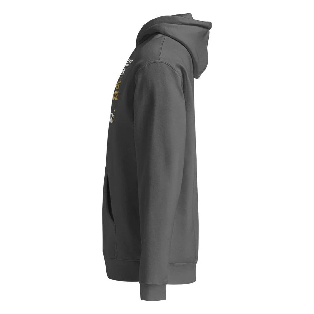 Charcoal Solid, left side view