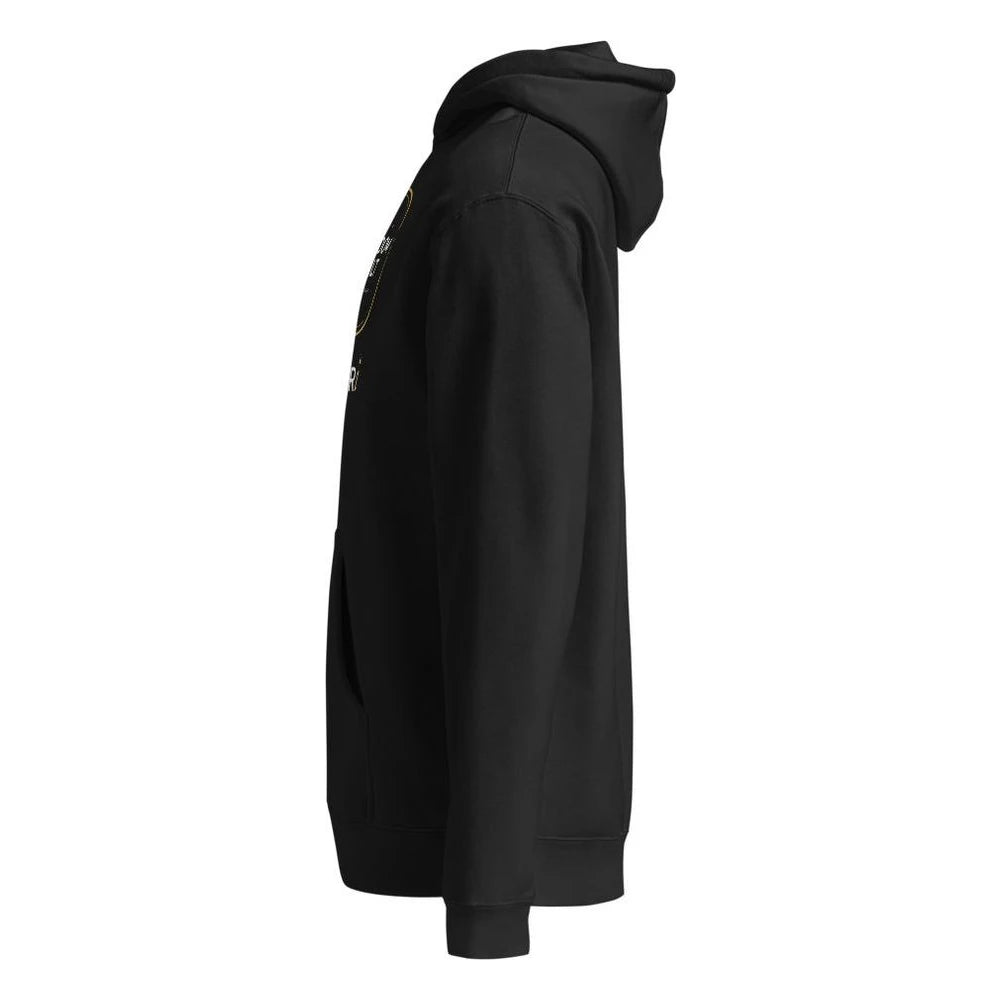 Black, left side view