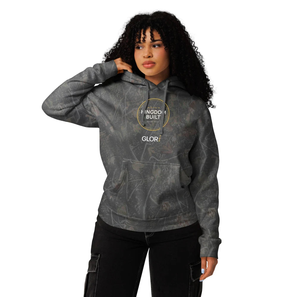 Darkwood Tree Camo, on model view