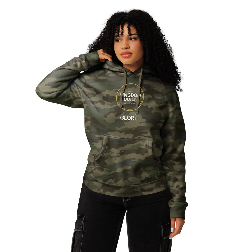 Forest Camo, on model view