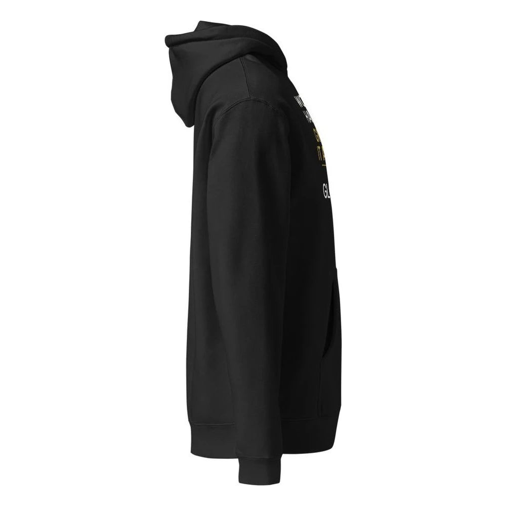 Black, right side view