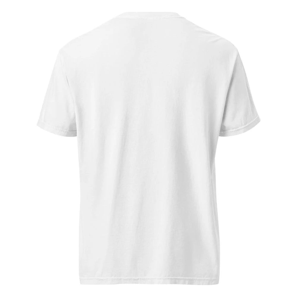 White, back view