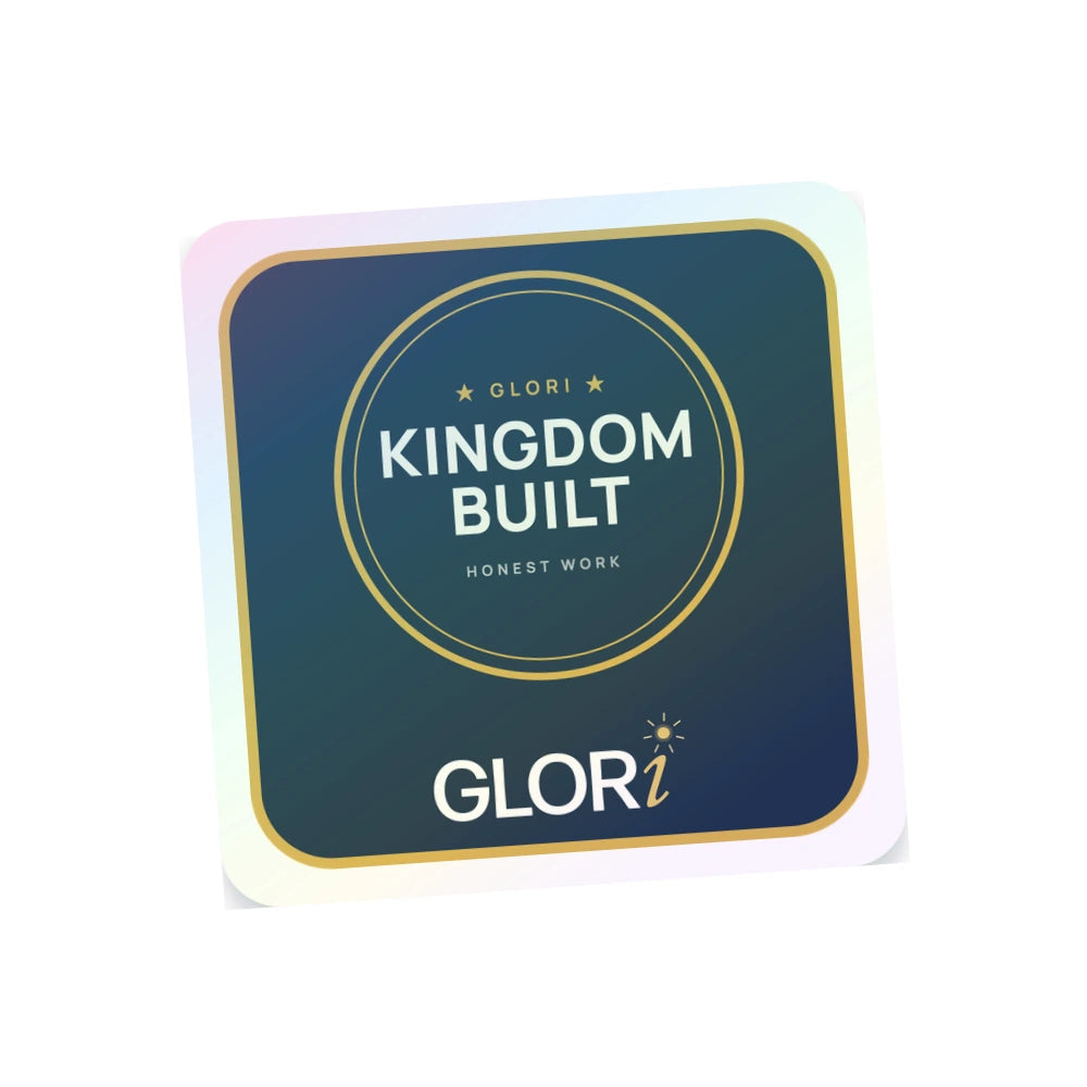 Holographic Sticker — Kingdom Built