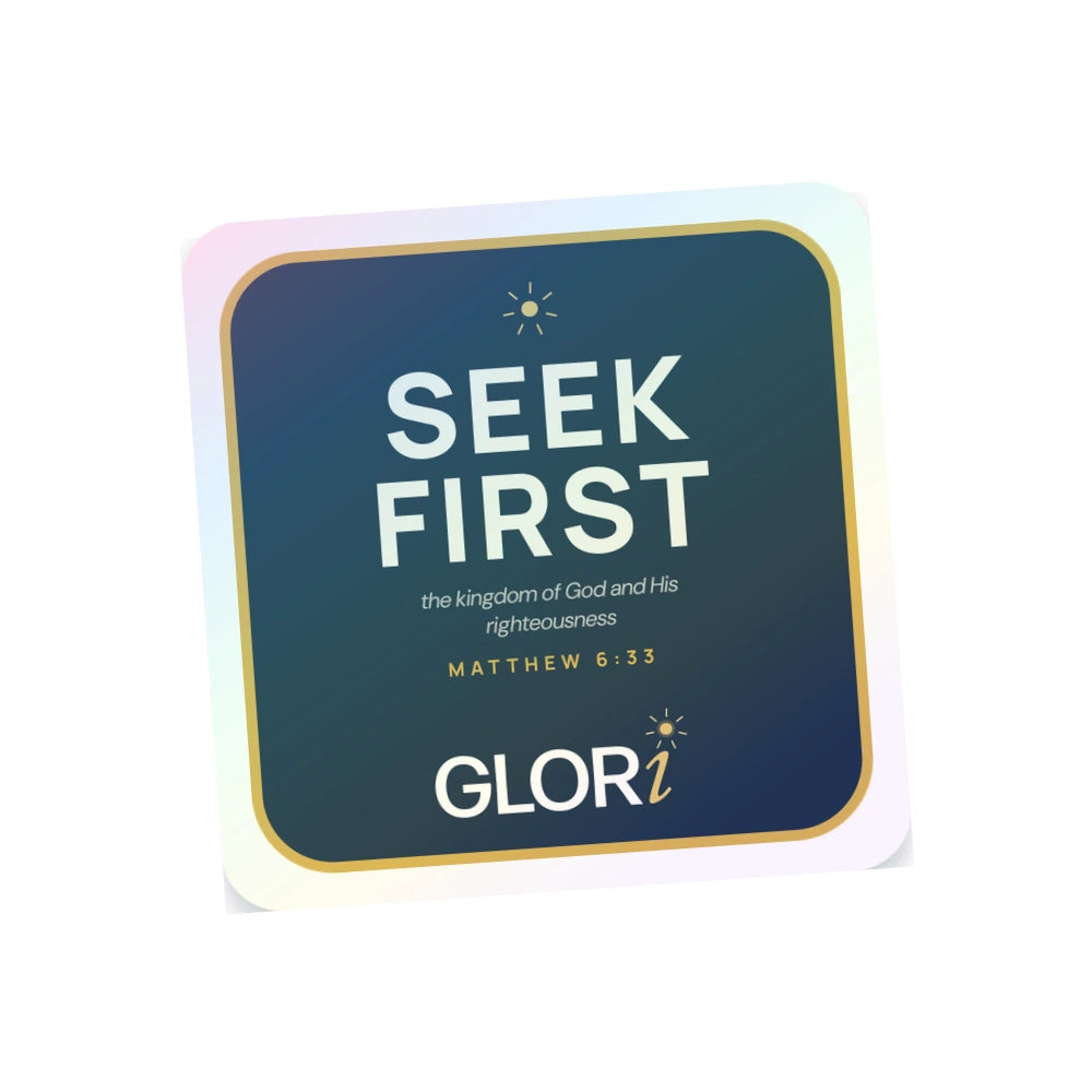 Holographic Sticker — Seek First