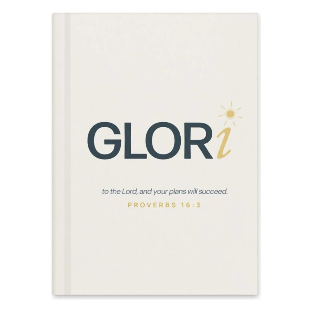 Hardcover Journal — Commit Everything — Cream