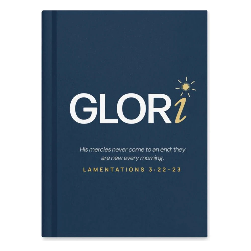 Hardcover Journal — New Every Morning — Navy