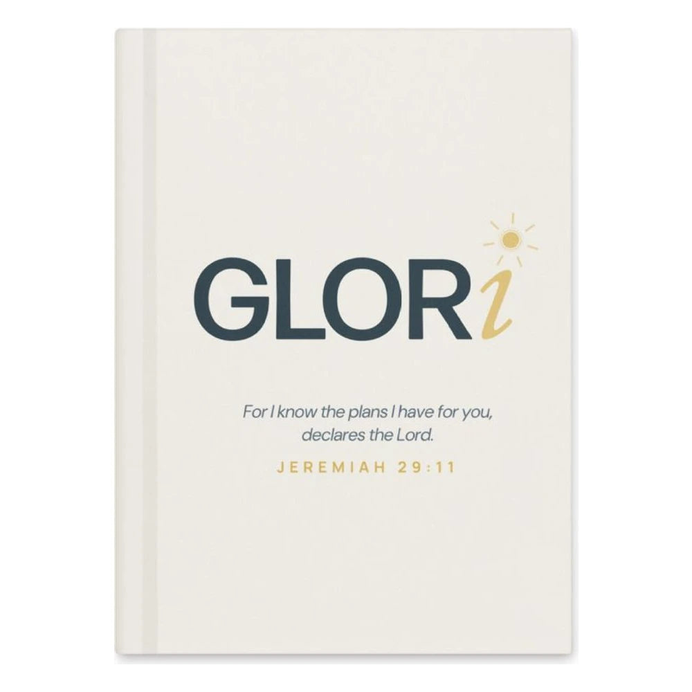 Hardcover Journal — Plans for You — Cream
