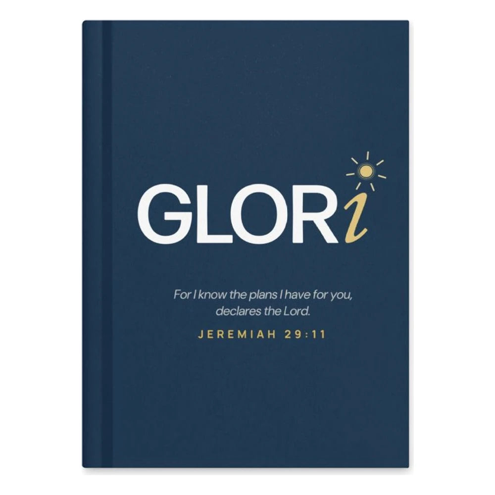 Hardcover Journal — Plans for You — Navy