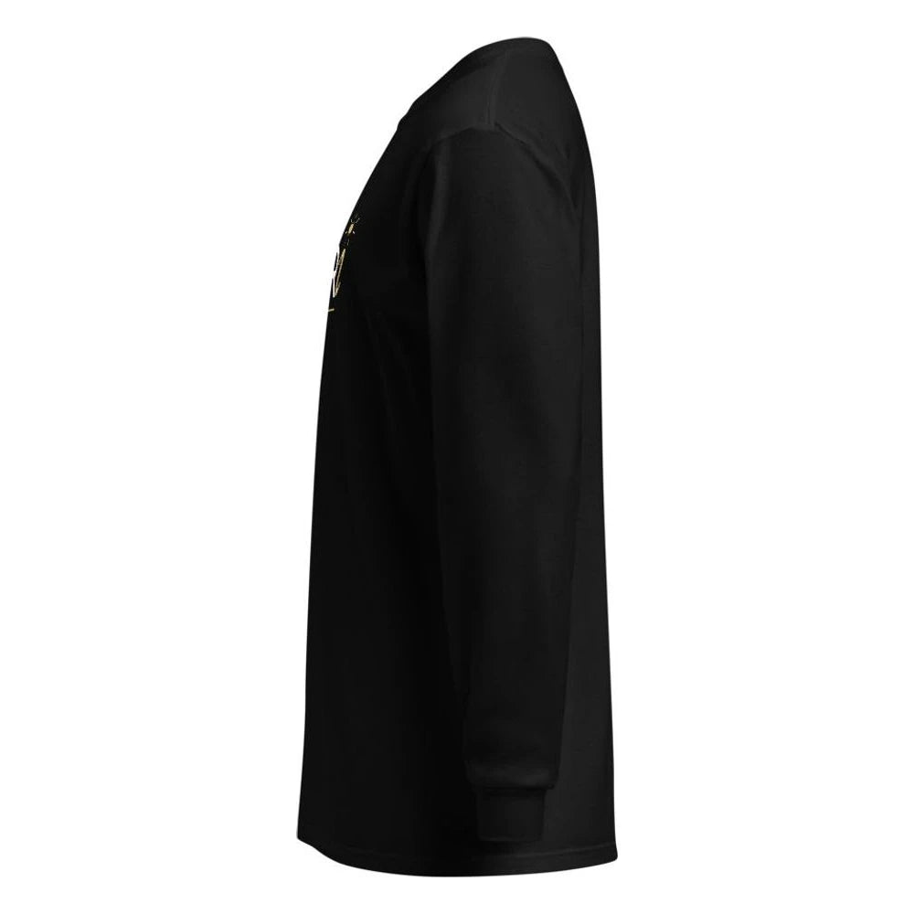 Black, left side view