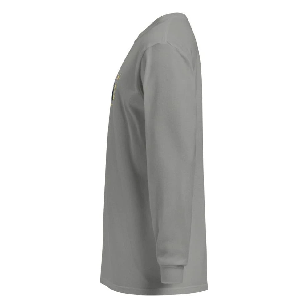 Grey, left side view
