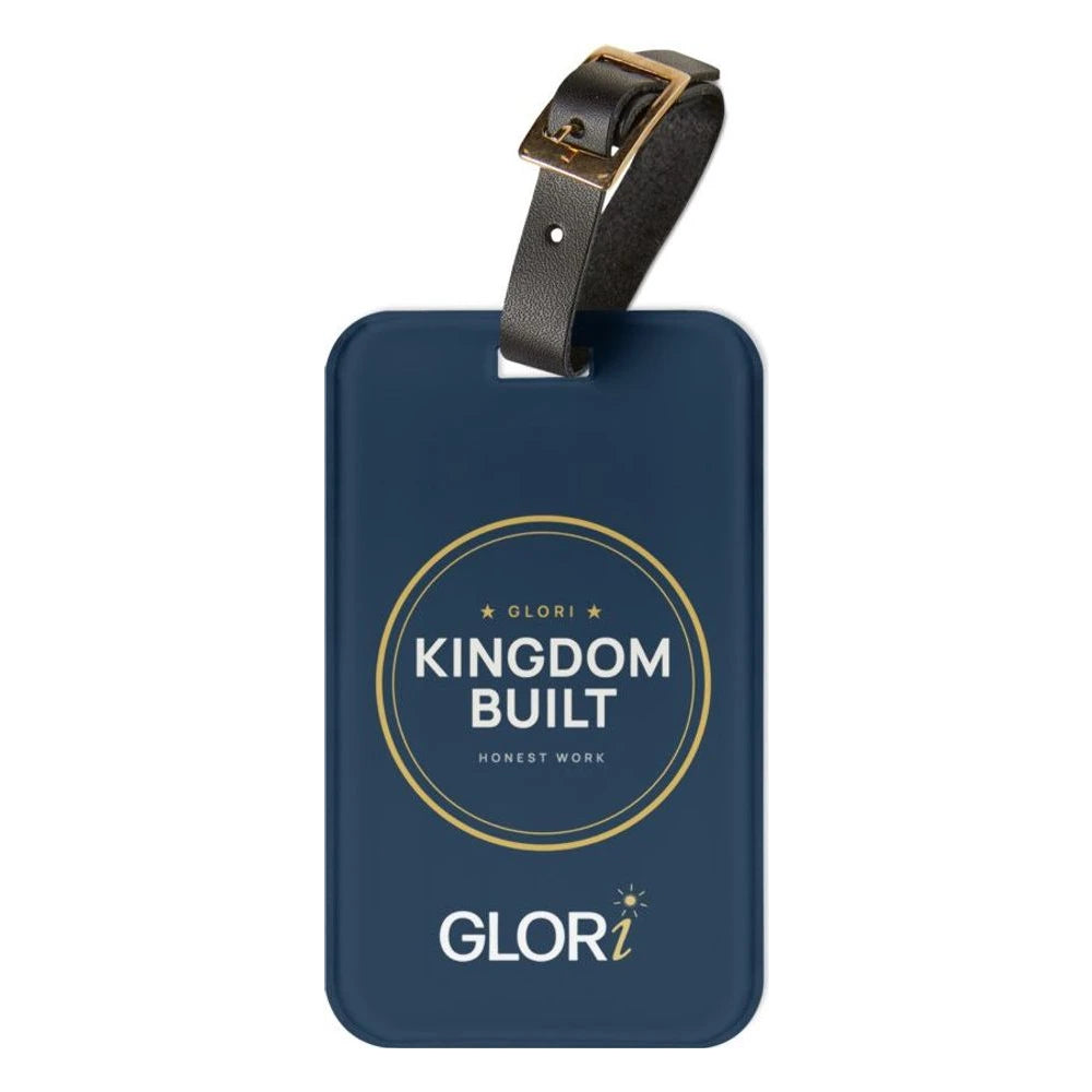 Luggage Tag — Kingdom Built — Navy