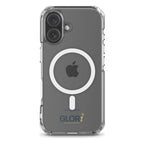 MagSafe Clear Case — All for His GLORi — Navy — iPhone 16
