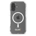 MagSafe Clear Case — All for His GLORi — White — iPhone 16