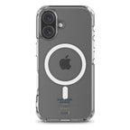 MagSafe Clear Case — Ask, Seek, Knock — Navy — iPhone 16