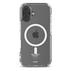MagSafe Clear Case — Ask, Seek, Knock — White — iPhone 16