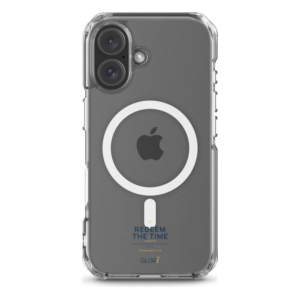 MagSafe Clear Case — Redeem the Time — Navy — iPhone 16
