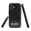 MagSafe Tough Case — All for His GLORi — Black — iPhone 16